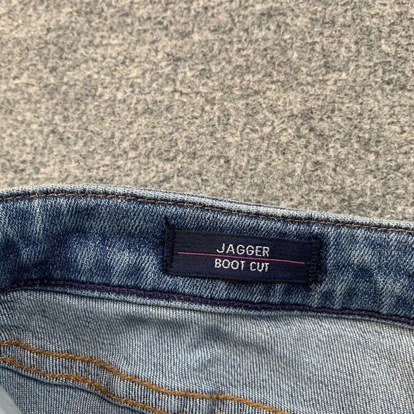 Vigoss Jeans Womens 28 Denim Jogger Bootcut Classic Fit Stretch High Rise ZipFly - Picture 4 of 10